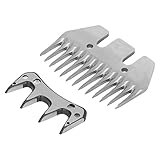 Schafscherklingen Ersatzteil, Schafschermaschine Ersatzklingen 13 Zähne Schermesser Schafe Elektrischer Ziegenschneider Scherkopf, für Scheren von Schaf Ziegen Alpaka Kamel