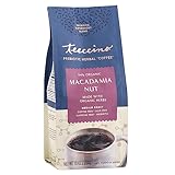 Teeccino- Macadamia-Nuss-Präbiotikum-Superboost-Kaffee-Alternative – Unterstützen Sie Ihre Probiotika mit koffeinfreiem Kräuterkaffee mit 3 veganen Präbiotika für eine gute Darmgesundheit un