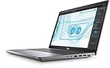 Dell Precision 3561 Workstation-Laptop, 15,6 Zoll, 1920 x 1080 FHD, Core i7-11850H, 512 GB SSD-Festplatte, 32 GB RAM, 8 Kerne bei 4,8 GHz, Win 10 Home, Schwarz