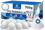 KESSER® Polysphere Filterbälle Filter Sandfilteranlage 1400g ersetzen 50kg Filtersand Zubehör Ersatz Poolfilter Filteranlage