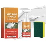 Getrockneter Farbentferner | Sprühfarben-Reiniger, Abbeizer, Fleckenentferner, Lackabbeizflüssigkeit, Farbverdünnungslösung für Keramik, Fliesen, Stein, und Metall