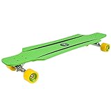 HUDORA Longboard CruiseStar grün/gelb 92x24cm Skateboard Streetboard Cruiserboard Streetsurfer Board