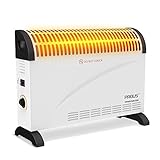 PROUS 2000W Konvektor Heizung Energiesparend, Heizung Elektrisch Energiesparend, Elektroheizung Energiesparend für Schnelle Wärme, Überhitzungsschutz, Geräuscharmes, Elektroheizkörper bis 20-30m²