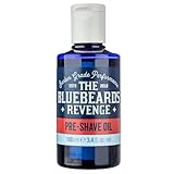 The Bluebeards Revenge, Pre Shave Oil For Men, Vegan Friendly Oil For Sensitive Skin, Helps To Prevent Skin Irritation, 100ml