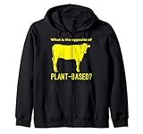 Anti-pflanzliche und vegane Ernährung für Fleischfresser Kapuzenjacke
