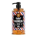 Gabri Rasiergel Shaving Gel | Legendärer Frische-Effekt und Perfektes Rasiergel für Ein Frisches Gesicht | Sticht Hervor Mit Einem Einzigartigen Duft (Golden Touch, 1000 ml (1er Pack))