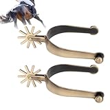 West Spur, Pferd Spurs West Cowboy Stil Western Spurs Zink Legierung Spurs Vintage Spur Walking Pferd Seil Spurs Reiten Pferd Seil Spurs Booten Spurs für Reiten Reiten Pferd