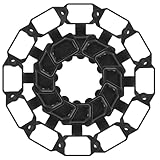 MAGICLULU 24 Stück Steckdosenabdeckungen aus Weichem Gummi Witterungsbeständig und Verschleißfest Schutz für Außenstecker bei Elektroinstallationen und Batterien