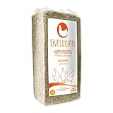 eivolution Hanfeinstreu 14 KG - Extreme Saugkraft & Geruchsbindung für Hühner, Pferde & Nager - Staubarm & Umweltfreundlich - Kompostierbar