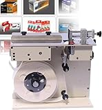 2-in-1-Etikettiermaschine Mit Rechtwinkligem Winkel + Abziehbare Etikettenmaschine, Ecketikettiermaschine – Geschwindigkeits-/Längeneinstellung, Touchscreen + Metallgehäuse Für Druck