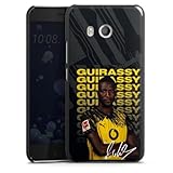 DeinDesign Hard Case kompatibel mit HTC U11 Schutzhülle schwarz Smartphone Backcover Borussia Dortmund Serhou Guirassy BVB