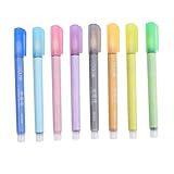 STOBOK 1 Karton 8Tlg Textmarker schulartikel bastelzeug drehzeug dä plan eine unst the mark Schreibstift Flipchart-Papier Kreidemarker löschbarer Stift schwarze Whiteboard-Stifte Colorful