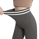 Herren Enge Hosen Hohe Damenhose Warme Dame Feste Freizeit Leggings Taillenfarbe Modehosen Thermowäsche Herren