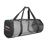 Mares Tauchtasche Cruise Mesh Transporttasche, Black, 95.3 x 38.1 x 38.1 cm, 108.5 Liter