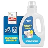 Green Hero Lammfell & Wollwaschmittel mit Lanolin 500 ml - Flüssiges Waschmittel für Wolle, Lammfell & Schaffell - Reinigendes Fellwaschmittel für Felle & Naturfasern