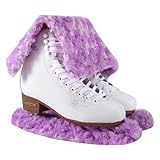 Schlittschuhschoner, Schlittschuh-Kufenabdeckungen und Handtuch, Geschenk-Set, Schlittschuhschoner für Hockeyschlittschuhe, Eiskunstlauf, Eishockey-Schlittschuhe, Kufenschutz für Mädchen, Jungen,