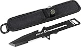 Cressi Unisex-Adult Kai Knife Professionelles Mehrzweckmesser zum Tauchen, Schwarz, One Size