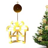 Fenster Weihnachtsbeleuchtung - Batteriebetriebene Sauglampe, LED Urlaub Fenster Display, Dekorative Weihnachtslampe für Wohnzimmer Schlafzimmer Küche Zuhause | Büro Wohnung Balkon Akzent | Festlich