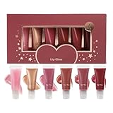 Lippenglanz - Glänzender Pflegender Lippen Gloss,Mit Pflegende Lang anhaltende Hydratation für Frauen Abend Dating Treffen Natürliche Schönheit