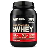Optimum Nutrition Gold Standard 100% Whey, Proteinpulver, Geschmack Double Rich Chocolate, 899g, 29 Portionen