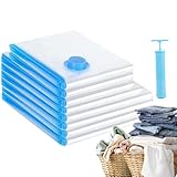 Generisches Packtaschen für Reisen, Vakuumbeutel, Aufbewahrungsbeutel mit 8 platzsparenden Kleidungsstücken, wasserdicht, Reisezubehör, Kleidung