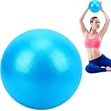 Ruayia Kleiner Pilates Ball, Gymnastikball Klein 20-25cm, Sitzball Trainingsball, Overball Fitnessball Yogaball Büro Ergonomisch Balance Ball für Schwangerschaft Yoga Gymnastik Core Training - Blau