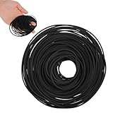 100 Stück Vierkantriemen für Kassettenmaschine, Recorder Gummiriemen 26-120 mm Universal Square Cassette Machine Belt Kassettenrecorder Reparatur für Recorder Walkman Repeater, 1 mm Breite