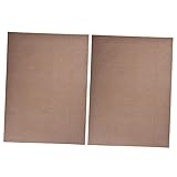 HOLIDYOYO 2 Blätter Hochtemperaturplane Ofen Backform Blech Backset Bratpfanne Kuchenform baking mat backen öl matte Backmatte Backunterlage für Kuchen Antihaft-Backtuch Stoff Light Brown