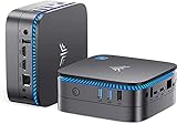 NiPoGi AK1 PRO Mini PC Windows 11, Intel 11. Gen N5105 (bis zu 2,9 GHz) Mini Computers, 8GB DDR4 256GB ROM Micro PC mit Dual Displays, 4K HD,Dual WiFi,BT4.2,Gigabit Ethernet| Business Mini Tower PC