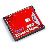 NFHK SD SDHC SDXC auf High-Speed Extreme Compact Flash CF Typ I Adapter