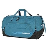 travelite Reisetasche groß, KICK OFF, leichte Reisetasche für Urlaub und Sport, Schwimmbad, Klinikaufenthalt, 60 cm, 73 Liter