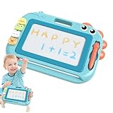 Pädagogischer Skizzenblock, Spielbrett Für Die Früherziehung, Farbige Kritzelmatte, Mit Magnetischem Stift Und Löschbarer Oberfläche, Mit Abnehmbaren Beinen, Rosa/Blau Für Kinder In Der Früherziehung