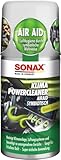SONAX KlimaPowerCleaner AirAid Klimaanlagenreiniger Green Lemon (100 ml) sorgt schnell und einfach für langanhaltende Lufthygiene und befreit dauerhaft von lästigen Gerüchen | Art-Nr. 03234000