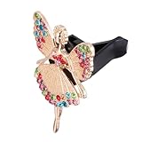 BELLIFFY 1Stk Auto-Parfüm-Clip Duft ätherischer Öle im Auto Autoduft Duftdiffusor auto klimaanlage erfrischer Strass Auto Clip Autodekoration Aromatherapie-Diffusor Plastik