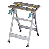 wolfcraft Master 200 Spann- und Arbeitstisch 6177000 - klappbar/Universell einsetzbarer & robuster Werktisch/Ideal für Heim- und Handwerker