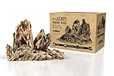 ARKA mySCAPE-Rocks Dragon - 5kg Mix - Drachenstein - Natur Aquarium Steine für einzigartige Aquascapes im Süßwasser Aquarium & Aufbauten in jedem Terrarium - Ca. 10-30 cm