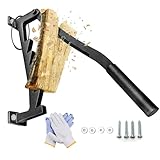 DanDiBo Holzspalter Manuell Wand 96646 Holz Spalten Anzündholz Spalter Wandmontage Brennholzspalter Spalthilfe Stabil Robust