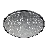 KitchenCraft MasterClass, Pizzablech für Knusprig Gebackene Pizzen (32 cm)