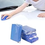 Reinigungsknete Auto, Lackreinigungsknete, Car Clay Bar, 4 Stück Auto Lehm, Reinigungsknetmasse, Entfernen Sie Hartnäckige Flecken Schnell und Effektiv aus Ihrem auto, 100g