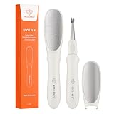 Modelones Hornhautentferner, 2-in-1 Grobe und Feine Seite für Weiche, Geschmeidige Füße, Hornhautfeile Entfernung Starke Hornhaut Tote Haut Fuß Schaber für Fußpflege - 1 Stück