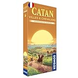 Asmodee - Catan Städte und Ritter – Erweiterung: 5-6 Spieler – Gesellschaftsspiele – Strategisches Brettspiel für Erwachsene und Kinder ab 10 Jahren – französische Version