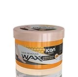 ICAN LONDON ican London Warmwachs zur Haarentfernung Natur Extrem Glatt 1kg (1000g) (Honig)