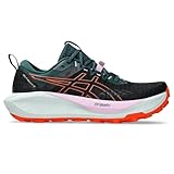ASICS Gel-Trabuco 13 Damen-Sneaker, Schwarz/Nova Orange, 44.5 EU