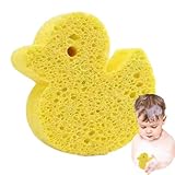 Babyschwamm zum Baden, weicher Körperwäscheschwamm, Duschschwamm zum Entfernen abgestorbener Haut, niedliche Duschbürste, Badezubehör für Kleinkinder, Kinder und Babys