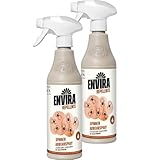 Envira Spinnen Abwehrspray 2 x 500 ml - Spray mit Langzeitwirkung gegen Spinnen, Winkelspinnen, Kreuzspinnen, Weberknecht - Mittel gegen Spinnen in der Wohnung - Effektive Spinnenabwehr
