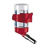 Ferplast Wasserspender für Hamster, Mäuse, Wüstenspringmäuse, FPI 4660 Drinky, 75 cc, Geeignet für Netzkäfige, Gemischte Farben