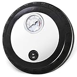 YCDJCS Autoreifenpumpe 12V Analoger Reifenfüller Luftkompressor Autopumpe Elektrische Fahrradpumpe Autoluftpumpe Mit Inflatorventiladaptern Stationäre Druckluft-Kompressoren