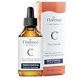 30 ml. Serum mit Bio-Vitamin C und Vit. E. Anti-Falten-, Anti-Flecken-, aufhellendes und Anti-Aging-Gesichtsserum mit Hyaluronsäure, auch für die Augenkontur. Recycelbare PET-Verpackung. Vegan