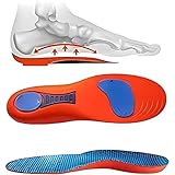 Orthopädische Stützeinlage, stoßdämpfende Einlegesohlen für Plantarfasziitis, strapazierfähige Plattfuß-Laufeinlagen, verstellbare schmerzende Füße über Pronation, Fußgewölbe-Dämpfung, Einlegesohlen