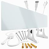 Infrarotheizung Schimmelentferner - Bad, Wand & Boden [70W] Infrarot-Heizung gegen Schimmel | Wandheizung elektrisch | Modular erweiterbares Anti-Schimmel-Heizpaneel mit flexibler Wandmontage | PIGO